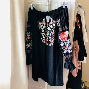 Free People off shoulder dress!